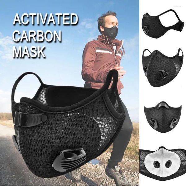 Capacetes de motocicleta máscara de poeira neoprene smog nebrofing moto ramining face bocal filtro de ar personalizado por atacado anti odor fumaça