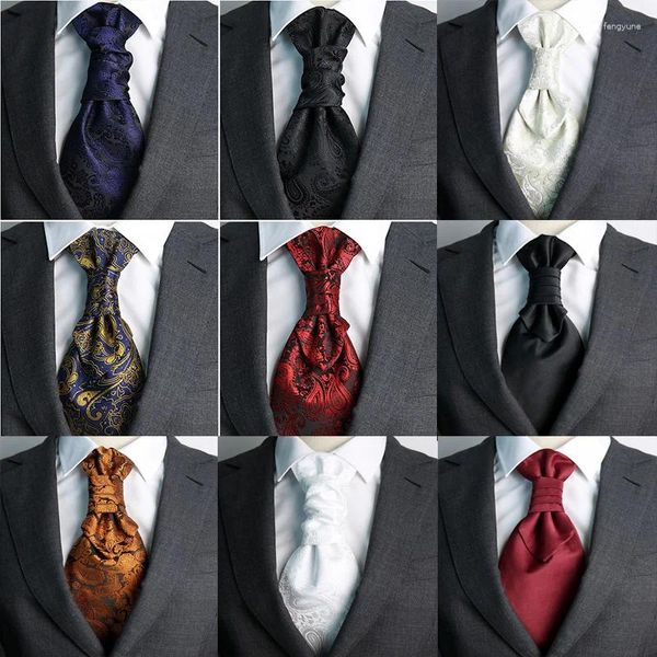 Ties cravatta da uomo sposa da uomo abbinata bianca black fang you vestito matrimonio seta britannica hong kong nodo