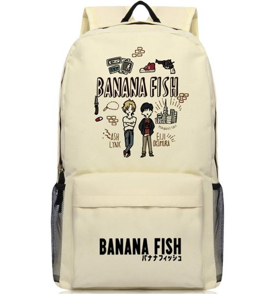 Backpack Backpack Laptop de banana Homens Mulheres Cosplay Oxford School Bag Teenage Boys Backpacks Backpacks Bags de viagem Mochila Escolar 26664506