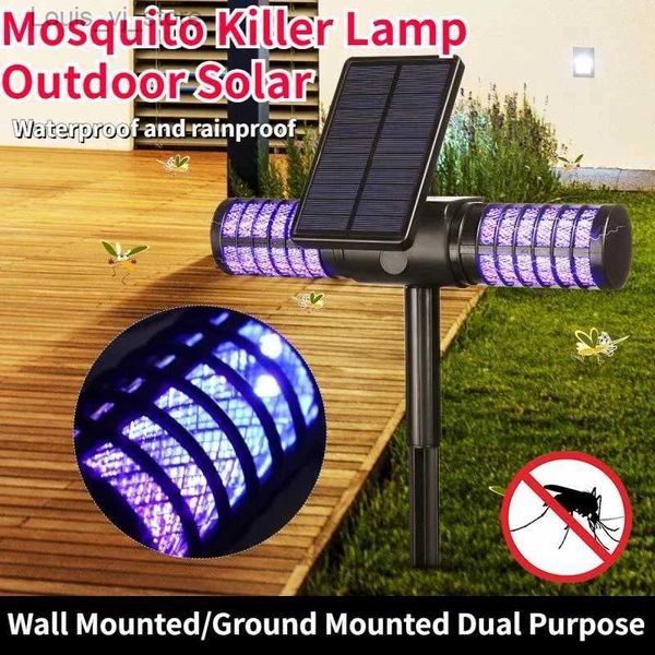 Mosquito Killer Lamps Lampe Outdoor Anti -Maus -USB -Eliminator wasserdicht und UV -Nachtschutz LED Solar YQ240417