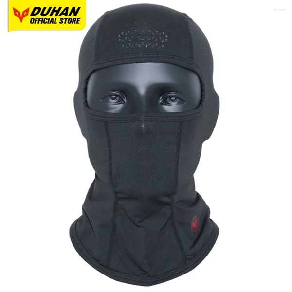 Capacetes de motocicleta Duhan balaclava máscara escudo face de bicicleta de bicicleta de bicicleta de ciclismo protegendo um moistimento de umidade ao ar livre