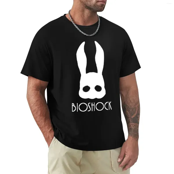 Polos maschile pograp vintage pograp Bioshock Giochi regalo Film T-shirt Sweat Tops Tops Mens Thirts Thirts Casual Stylish