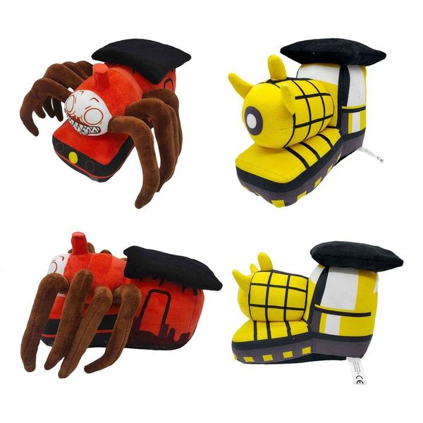 Neues Design Spider Train Weichgefüllte Cartoon Peluche de Choo Charles Doll Plüschspielzeug