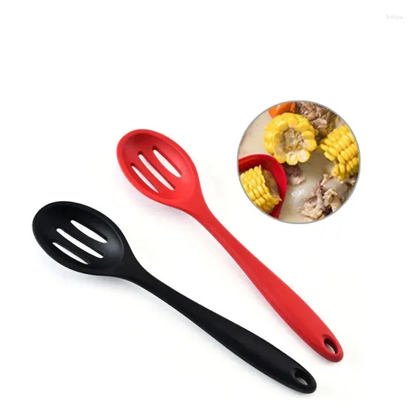 Spoon Spoon silicone Spoon a calore Strasante Resistente alla cucina senza slitta