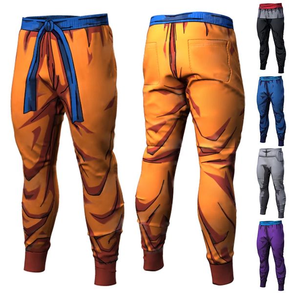 Personagens de anime de cosplay solto shorts esportivos homens frios de basquete de verão calça curta praia praia 240409