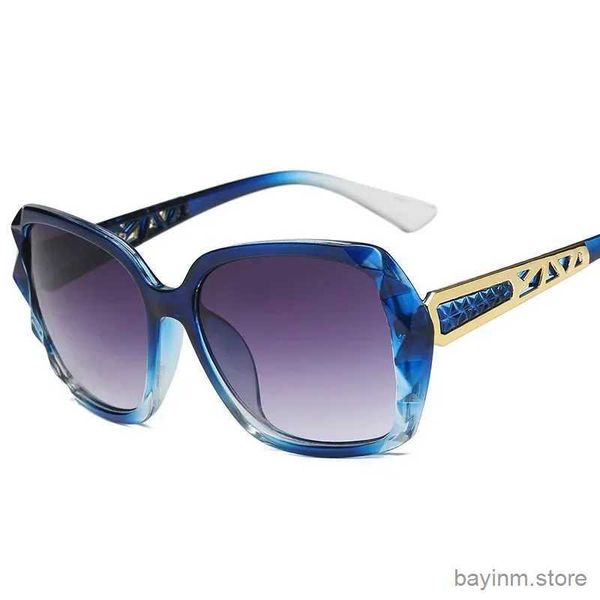Солнцезащитные очки Fahion Luxury Sunglasses Женщины дизайн бренда винтаж негабаритный квадратный солнце