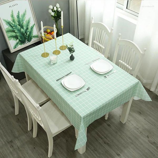 Panno da tavolo a18tablecloth impermeabile e antiscaricamento per la casa soggiorno a prova di olio tappetino