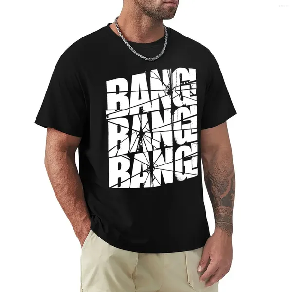 Herren Polos Big Bang T-Shirt schnell trocknende Grafiken Schweiß Shirts Männer