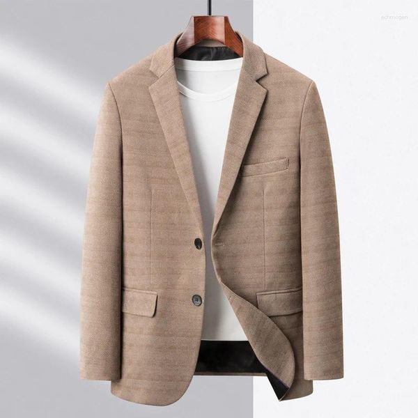 Abiti da uomo per la promozione principale della giacca Casual Casual Casual Business Four Seasons Woolen Men M885