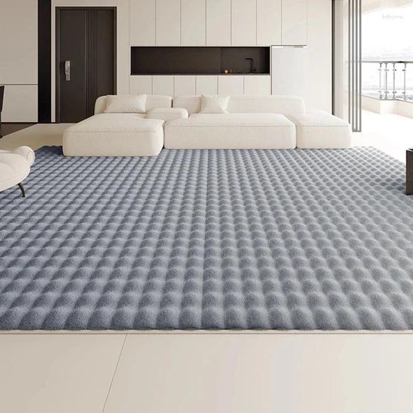 Teppiche Wohnzimmer Schlafzimmer Teppich großer Teppich Fluffy Machine Waschbare moderne Creme große Größe Floor Tapis Salon Dekoration