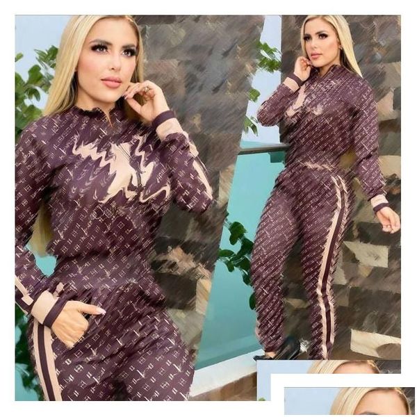 Roupas femininas femininas impressão de moda feminina roupas de luxo roupas famosas marcas correspondentes aparelho de entrega de gotas dhmkh dhszf