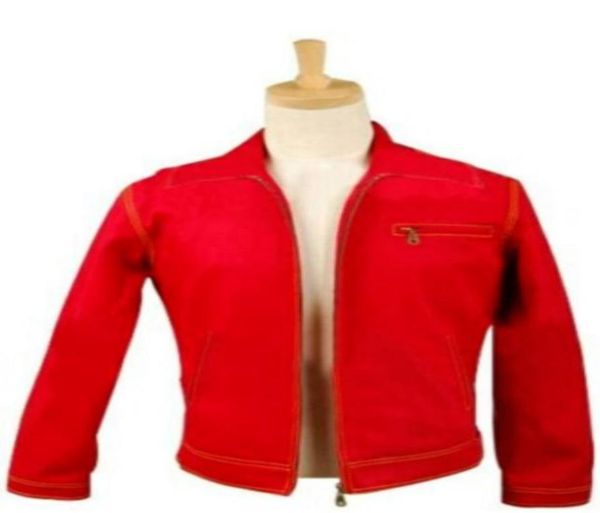 Superman Smallville Clark Kent Red Jacket Cosplay Costume Casat5709636