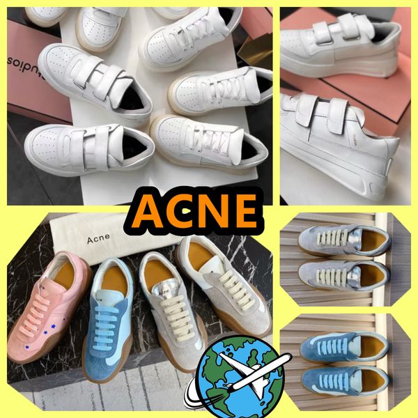 2024 scarpe casual acne Nuova pelle scamosciata SCARPAGGI GERMERA SCARPARE SPARTE SPORTI SPARCHE SCARPE BUIE DI SCARPA DA GAI GAI DISSUNZIONE DI ALTA QUALITÀ 35-40