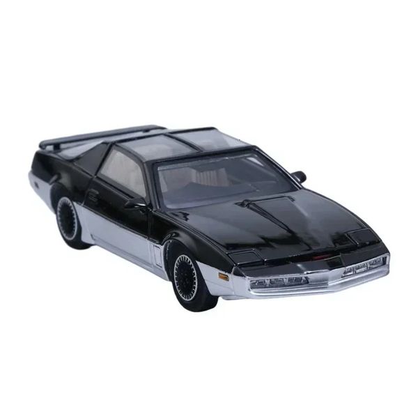 1 64 Model Firebird Knight Rider Karr Schwarz Silver Legierung