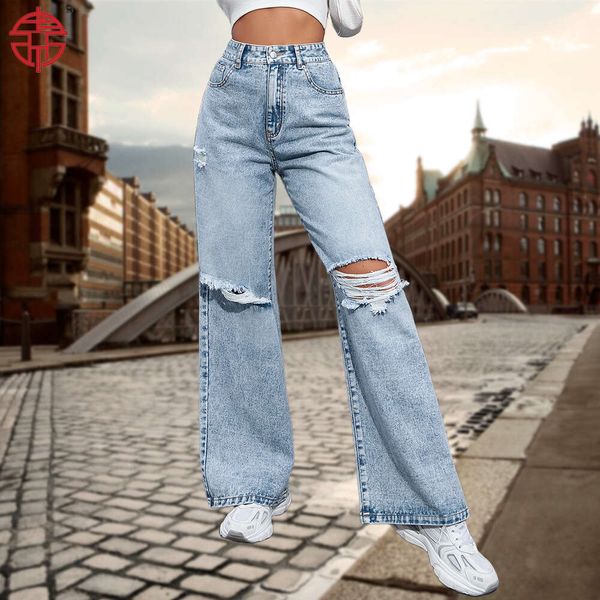 Calças de jeans da moda feminina