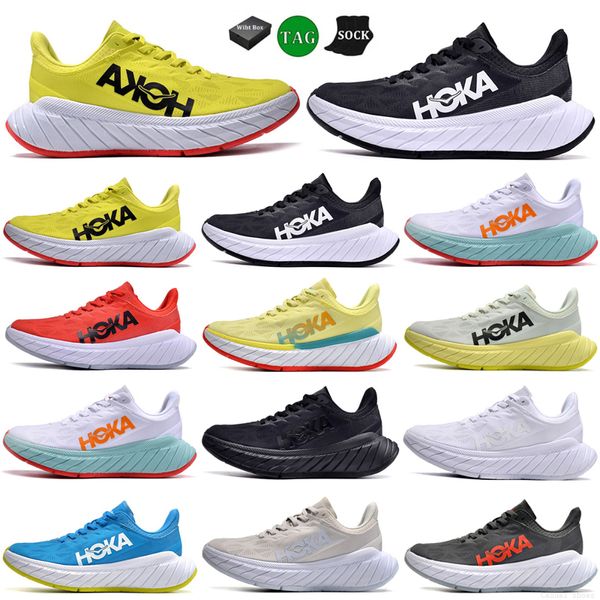 Повседневная обувь Тренеры мужчины знаменитые Hokka X3 One Carbon 9 Женская обувь для гольфа Bondis 8 Спортивные кроссовки моды мужская спортивная обувь размер 36-45