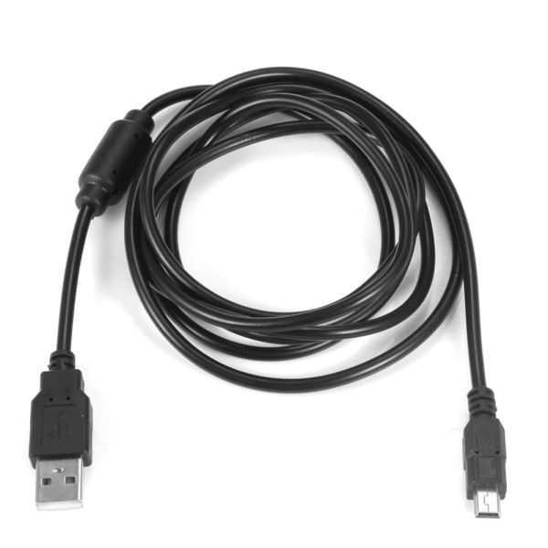 Cabos para PlayStation 3 1,8m Cabo de carga USB para Sony PS3 Wireless Game Console Controllers Charing Cord Wire Line com anel magnético