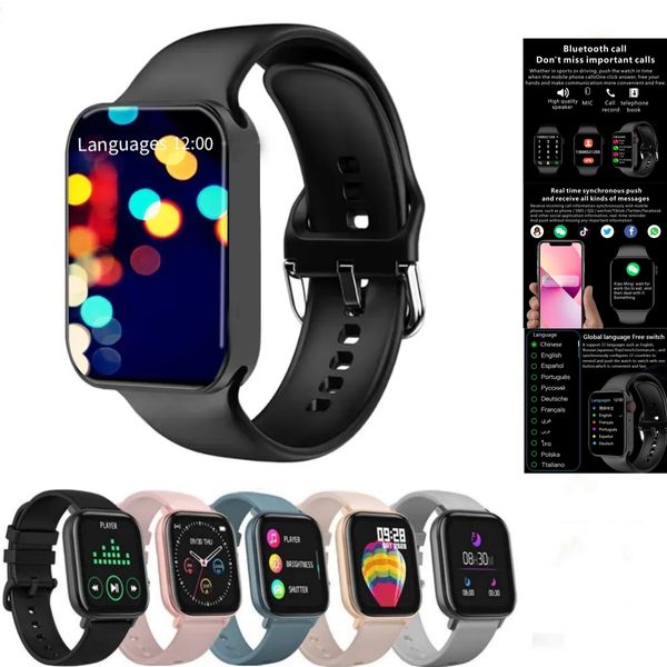 Smart Watch for Apple Watch Ultra 2 Series 9 Fashion Men's Watch Iwatch Multifuncional Sport Watch Wrist Wireless Charging Strap Box Case de capa de proteção
