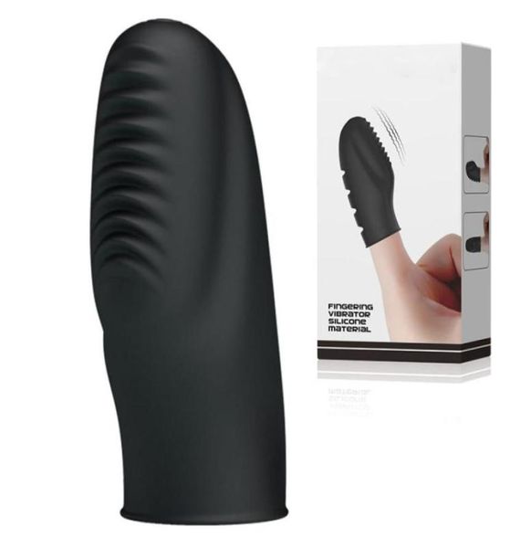 Silikonfingerhärme wasserdichte Klitorstimulator Gspot Eingeschwindigkeitsfinger Vibrator Bullet sexy Spielzeug für Frauen63933747589076