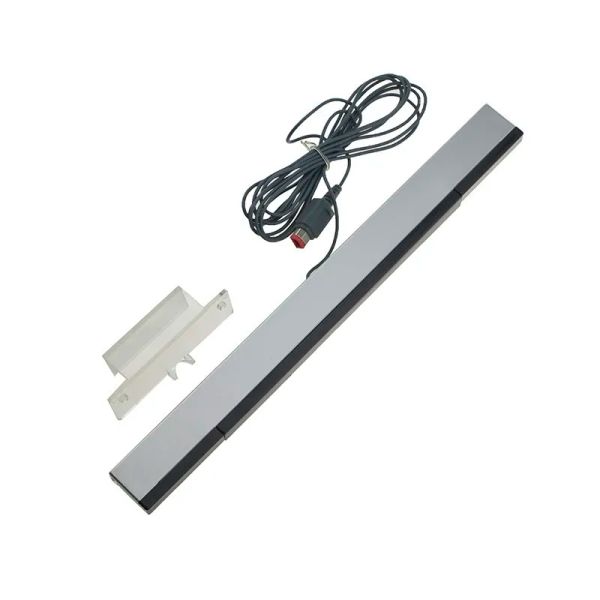Alto -falantes 100% mais recente receptor de infravermelho com fio remoto para Wii Ir Signal Ray Wave Sensor Bar para Nintendo Wireless Controller Game Console