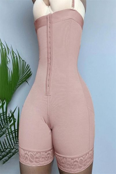 High Compression Women039S Shapewear Bodysuit Women Lace Fajas Colombiano Butt Lift Curdy Skims Kim Kardashia5711544