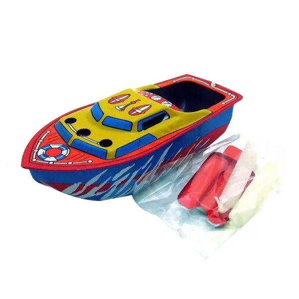 1 SET COLED SANDLE SHIPELABLE TIN TOY PEATE PEAT