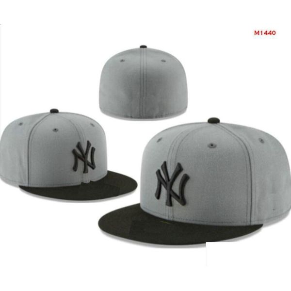 Ball Caps 2024 Mens Baseball Yankees Fitted Hats Classic World Series Hip Hop Sport Sox Fl закрыто La NY Chapeau 1995 Stitch Heart Lo Dhni6