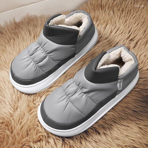 Slippers calçados internos calçados casal de inverno slip-on recomendou a moda confortável confortável resistente ao desgaste macio resistente ao desgaste