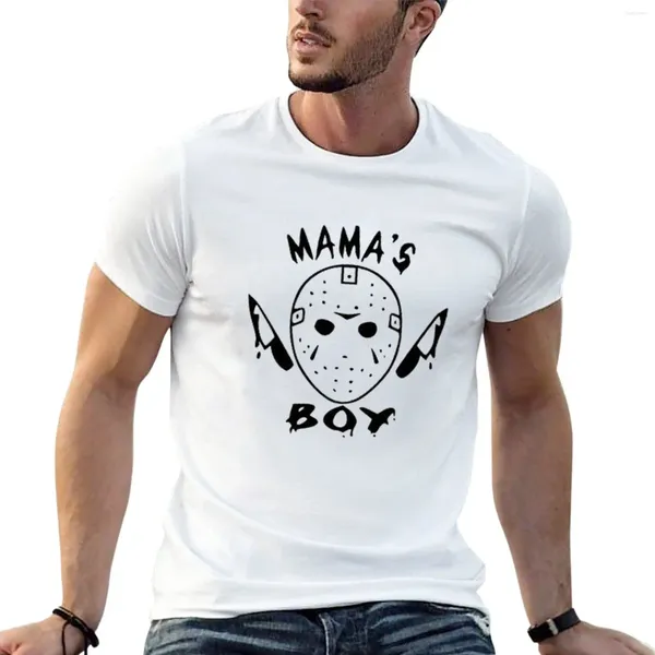 Polos da uomo Personaggi horror maglietta maglietta Halloween Movie Killer Michael Myers Ser T-shirt