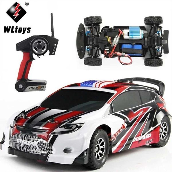 Diecast Model Cars appena arrivato Wltoys A949 1 18 4WD ROCK Track Off-Road RC Auto Remote Control Machine Wireless Control 4x4 Drive Car Toy J240417