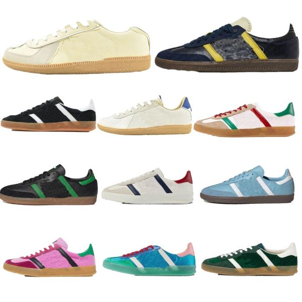 Vegan OG Designer Schuhe Flat Sport Sneakers für Männer Frauen Designer Trainer laut weißer Kern schwarzer Leopardenmuster Luxus Männer Schuhe Outdoor SH025