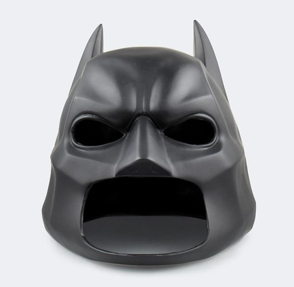 New Hot Sale Cosplay Justice League Batman The Dark Knight Soft Batman Helm 21cm PVC Geschenk für kostenlosen Versand2700247