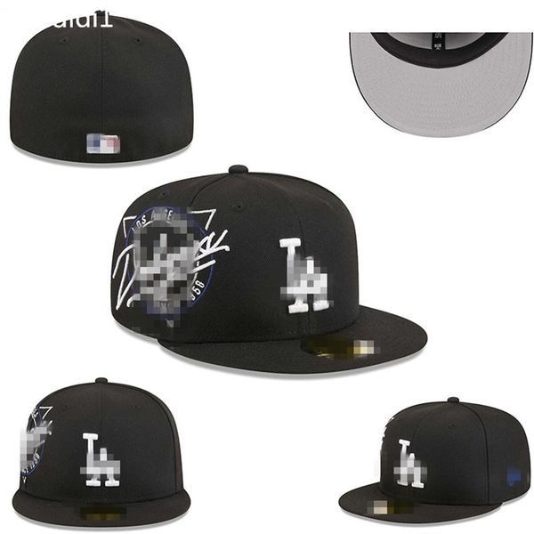 Hot Fitted Hats Snapbacks Hat Baskball Caps All Team for Men Women Casquette Sports Hat Hat La Beanies Flex Cap с оригинальным размером тега 7-8 L3