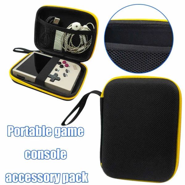 Caso Caso para o console de sacos de videogame portátil para RG35XX Case Antidrop Pressão Carregar Bacs de Proteção