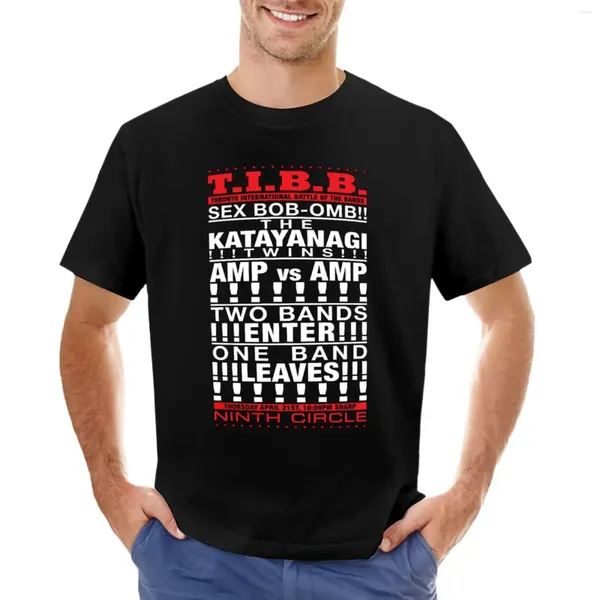 Мужские Polos T.I.B.B !!!Секс Боб-омб !!Против!!!Близнецы Катайнаги !!!!!!Футболка футболка футболка с коротким рукавом футболки с коротким рукавом