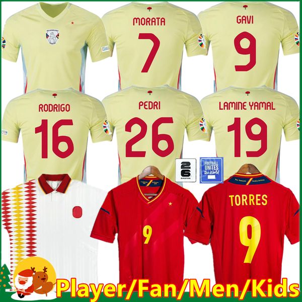 2024 Espanha Sergio Azpilicueta Jerseys da seleção nacional unifrom