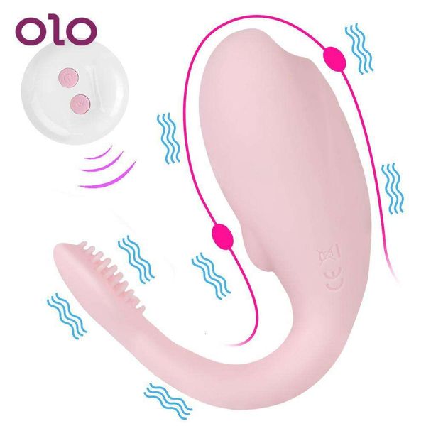 Olo Vibration Ei Vibrator Clitoris stimulieren G-Punkt-Vibrator Wireless Fernbedienungssteuerwal Jump Ei 10 Speed Sexy Spielzeug für Frauen