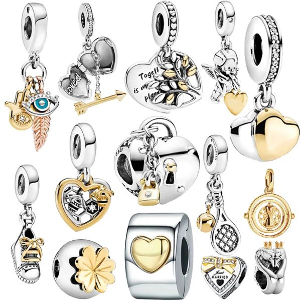 BEADS HIGH S925 STERLING SLATER CHARMS ANGLA ANAS SWAN OF LOVE CEASTOS CEASTOS DE PANDORAER PANDORAER JOVIAS FAZENDO DO JOVI