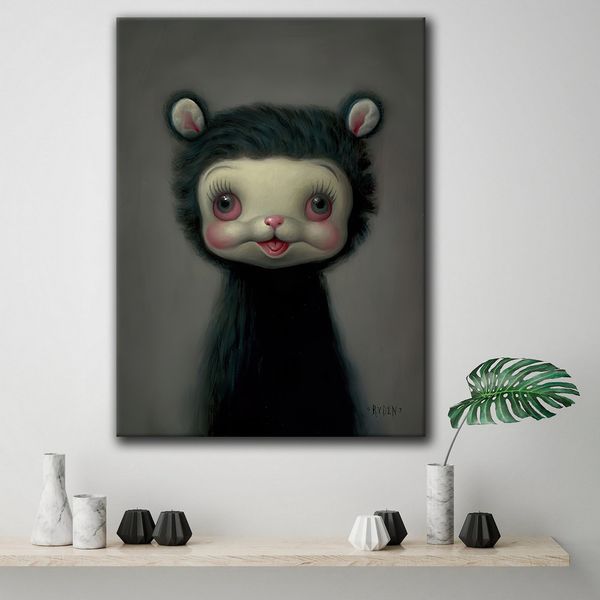 Mark Ryden Wall Sanat Sürrealizm Sanat Sanat Tuval Klasik Ünlü Resim Pop Art Karikatür Poster Vintage Duvar Resimleri Yatak Odası Ev Dekor