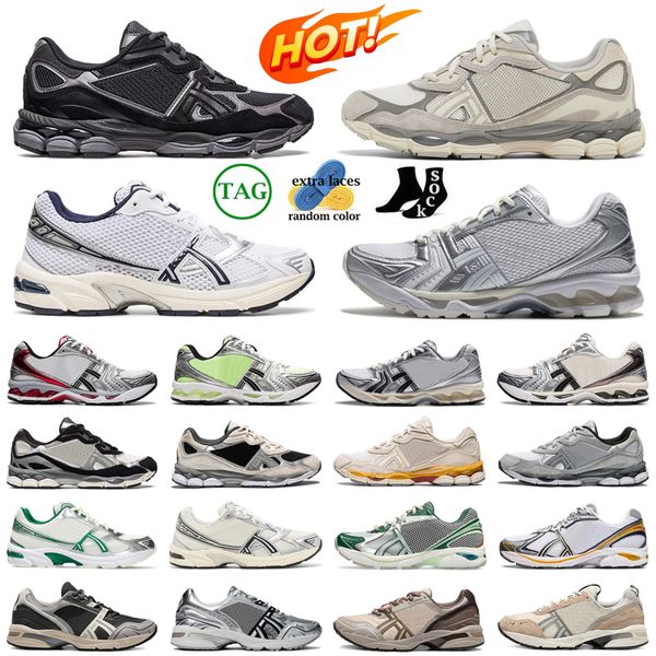 Assics 'Gels Nyc Kayano 14 1130 Scarpe da corsa per uomini Sneaker Designer Designer Tripli Black Pink Grigio Greentro Verde Verde Navy Blu Silver Mens Womens Sports Sports outdoor