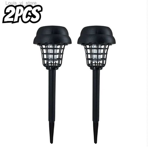 Lampade killer di zanzare 2 pcs LED UV Amploproolare lampada a zanzara impermeabile per le lampade per zanzare per pavone per zanzare per zanzare per zanzare da giardino per zanzare Mosquito Eliminator YQ240417