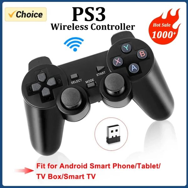 Ratos para Sony PS3 Support Support Bluetooth Wireless Gamepad para Play Station 3 Joystick Console para PS3 Controle para PC
