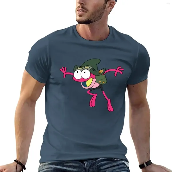 Polos da uomo Amplibia T-shirt rametto vestiti carini camicie anime magliette grafiche Magliette da uomo grandi e alte