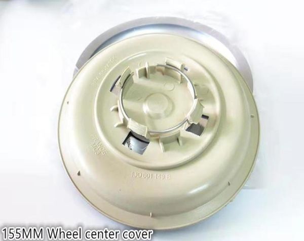 VW için 4x Jetta Bora Golf MK4 1999-2004 Tekerlek Merkezi Hub Kapakları için 155mm J0 601600380