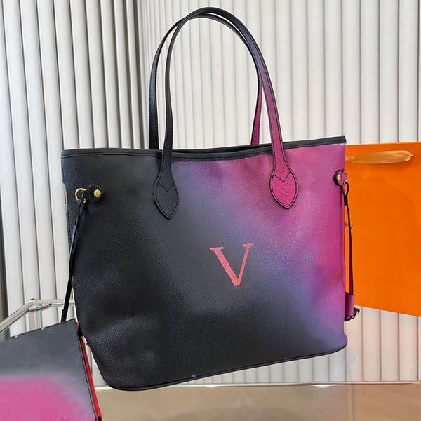 Роскошные дизайнерские женщины IV Totes Crossbody Bag Brand Brand Classic Letters Печатные сумки для плеч высокого качества подлинные кожаные сумки с мешочком