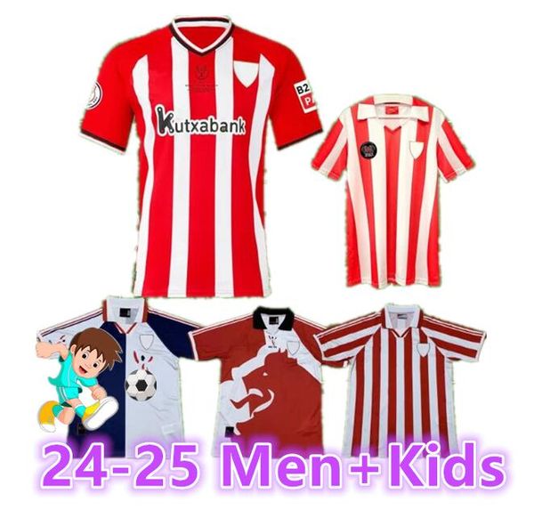 23 24 Клубные футбольные майки Berenguer 2023 2024 Muniain Athletic Bilbao Home Away Williams Football Root