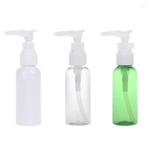 Garrafas de armazenamento 50LD 1PC 30ml-100ml Soap-shampoo Loção de fumaça de água Plástico Pressionado Bomba