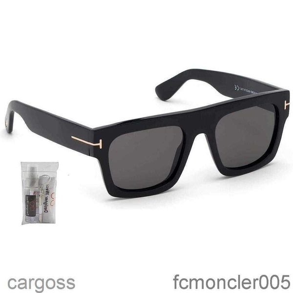 Tom fords tf occhiali da sole da sole marchi di design di designer di lusso estate estate fausto geometrica con kit di eyecare iwear WS93