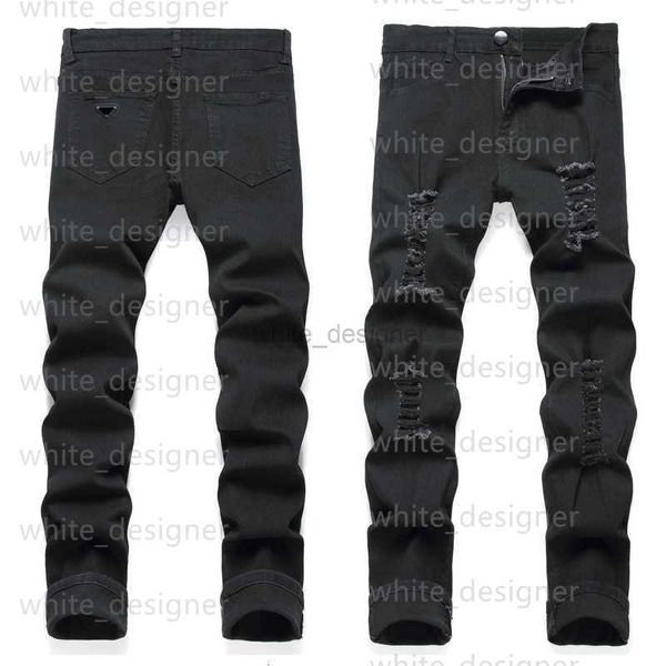 jeans designer maschile jeans aumentano abiti da uomo elastico abbigliamento stretto jeans skians in vita sottile gamba dritta