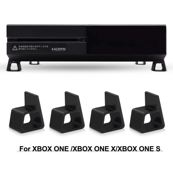 Динамики BitFunx 3D Printed Feet Horizontal Stand Counting Cracket для Xbox One / Xbox One S / Xbox One x Game Console